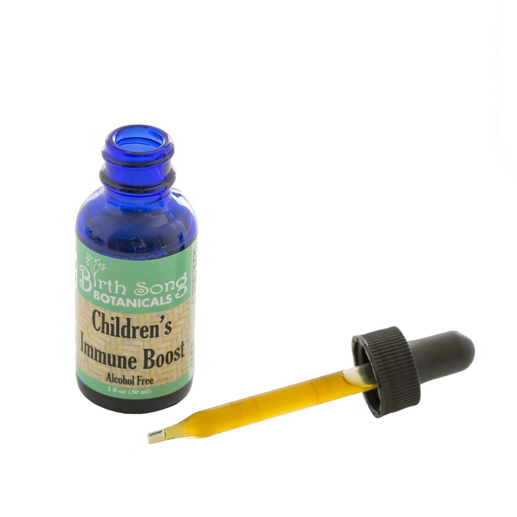 All Natural Children's Immune Booster Herbal Tincture for the cold and flu season