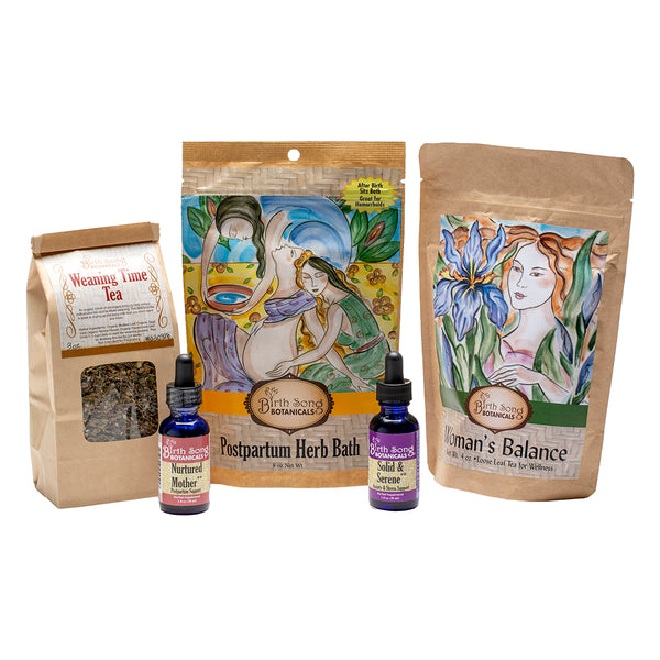 Grief and Loss Herbal Recovery Gift Set, for stillbirth, miscarriage and pregnancy loss, grieving mothers, Postpartum loss, weaning tea