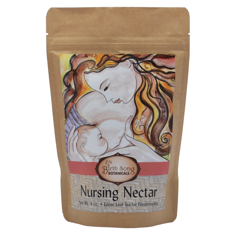 Nursing Nectar loose leaf herbal breastfeeding tea