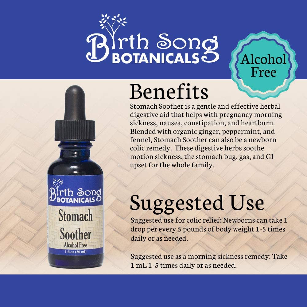 Stomach Soother Herbal Colic Drops for Babies benefits