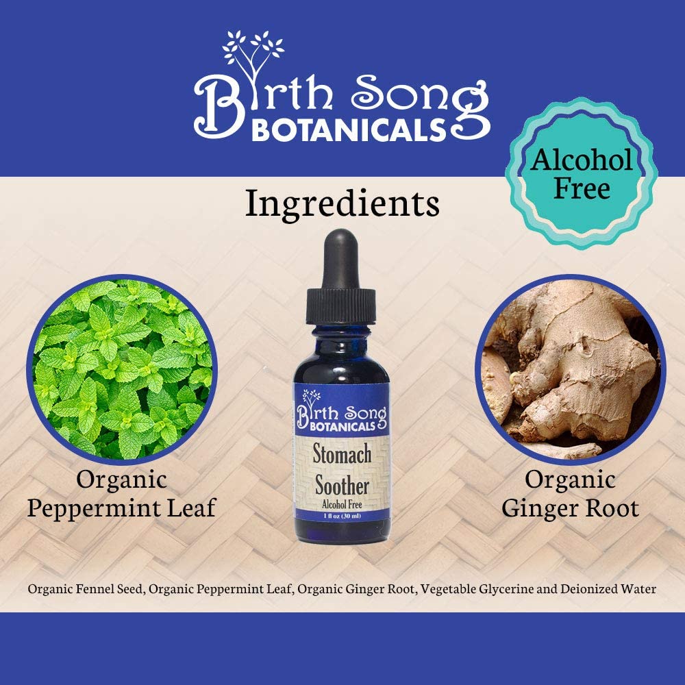 Stomach Soother Herbal Colic Drops for Babies ingredients