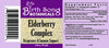 Elderberry complex tincture ingredients, Elderberry complex Herbal supplement for colds and flu, Elderberry complex, 