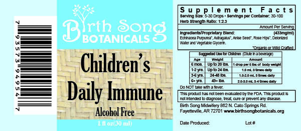 All natural immune support for children with astragalus root
