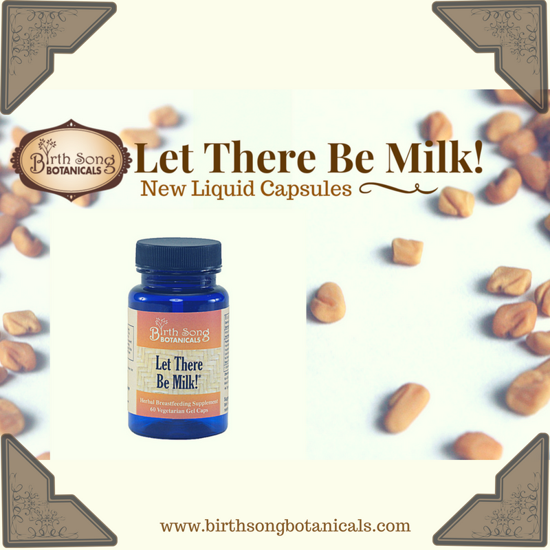 Let There Be Milk! Liquid Herbal Breastfeeding Capsules logo